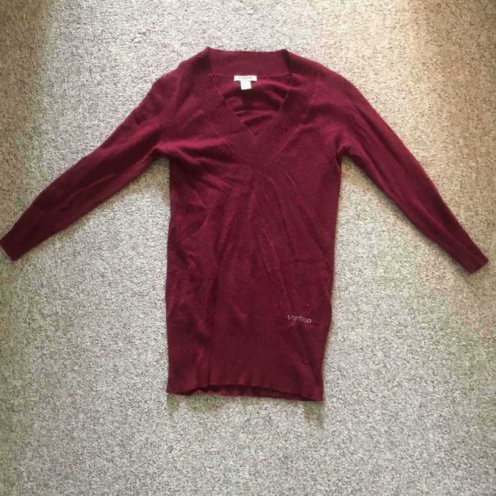 Angora and wool Mini sweater dress wool